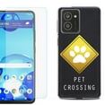 thumbnail image 1 of For HMD Vibe Shockproof Phone Case Cover with Tempered Glass Screen Protector, by OneToughShield - Pet Crossing, 1 of 2