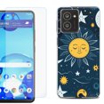 thumbnail image 1 of For HMD Vibe Shockproof Phone Case Cover with Tempered Glass Screen Protector, by OneToughShield - Sun N Star, 1 of 2