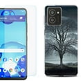 thumbnail image 1 of For HMD Vibe Shockproof Phone Case Cover with Tempered Glass Screen Protector, by OneToughShield - Winter Tree, 1 of 2