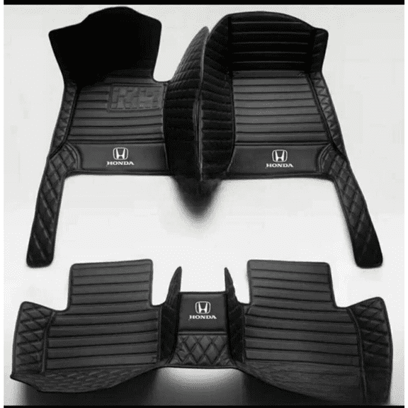 For HONDA Accord 1993-2025 Waterproof Leather Car Floor Mats Car Carpet