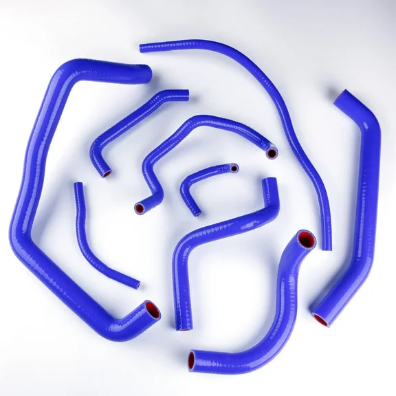 For HONDA CBR954RR CBR 954 RR 2002 2003 BLUE Silicone Radiator Coolant Hose Kit