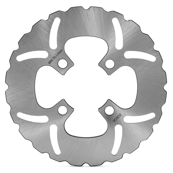 For HONDA Rear Brake Disc Rotor Grom MSX 125 2013-2020 Monkey 125 2019-2024 2023 2022 2021 2020 43251-K26-900 Stainless Steel