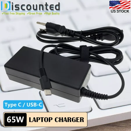 For HP 65W USB C Type-C TPN-CA06 AC Adapter Charger for HP Spectre x360 13 15