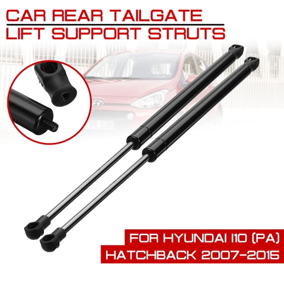 For HYUNDAI i10 (PA) Hatchback 2007-2015 Rear Trunk Tailgate Gas Spring Shock Lift Struts Support Rod Arm Strut Bars Bracket