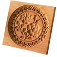 thumbnail image 1 of For Halloween Biscuit Fondant Stamp Mould Raspberry Cookie Cutter Molds Shortbread Mold Wooden Gingerbread Cookie Mold Carved 01, 1 of 8