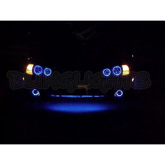 For Halo Angel Eye Fog Lamps Lights for 2001 2002 2003 Hyundai Elantra GLS