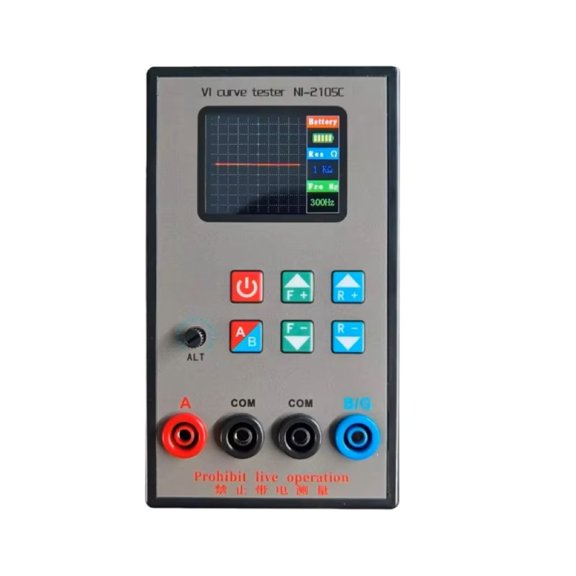 For Handheld NI-210SC VI Curve Tester Dual Channel Simultaneous Display 2.0 inch TFT Screen Meter Curve Tester Tools