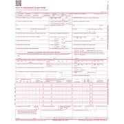 For Handwritten Use - CMS 1500 / HCFA 1500 Medical Billing Forms CMS12S - 25 Sheets