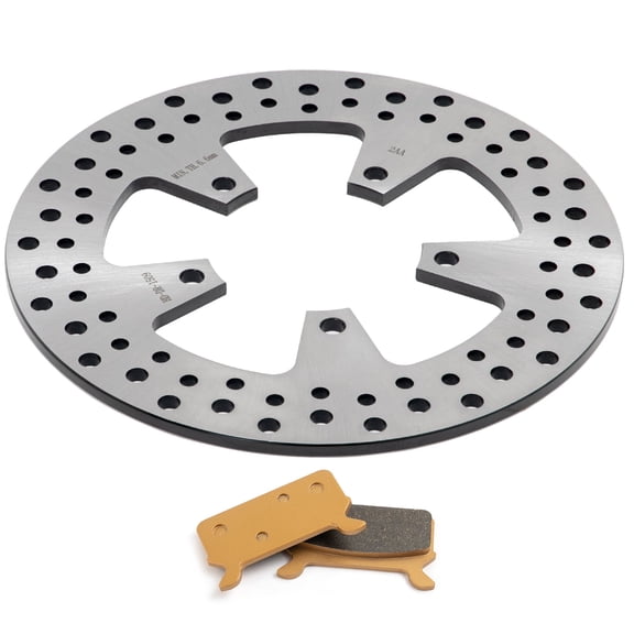 For Harley 40939-86A Rear Brake Rotor Pads Road King Electra Glide FLH FLT 1986-1999 1987 1988 1989