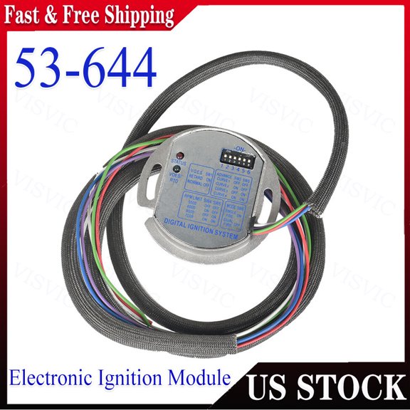 For Harley Dyna 2000i Programmable Single Fire Electronic Ignition Module 53-644