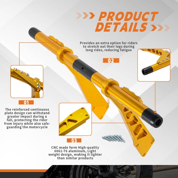 For Harley Softail 00-07 09-17 Fat Boy FLSTF FLSTFB Heritage FLSTC Slim FLS FXSTC FLSTN FXSTC Engine Guard Crash Bar