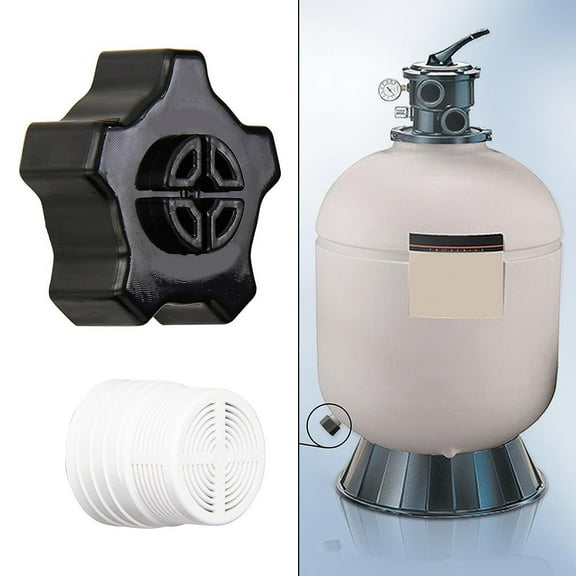 For Hayward Compatible Drain Cap Assembly with Integrated Gasket and Screen