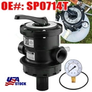 For Hayward VariFlo SP0714T Top Mount Multiport Valve Pro & VL Sand Filter 1.5"