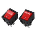 thumbnail image 1 of For Heavy-Duty Applications Electric Heater Switch 30A Power Switch Low-Light Visibility Mounted Hole Size 29X22Mm, 1 of 9