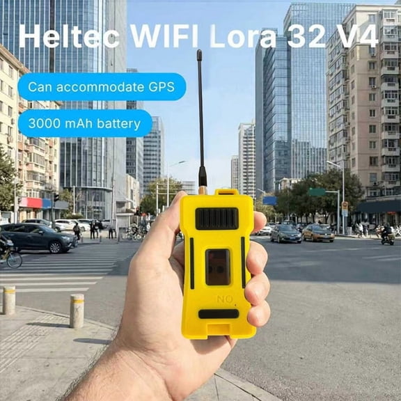 For Heltec V4 Meshtastic Case WiFi LoRa 32 V4 0.96inch OLED Solar Powered LoRa 32 Dev-Board Shell Only Case B