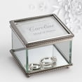 thumbnail image 1 of For Her Personalized Glass Keepsake Box, 1 of 2