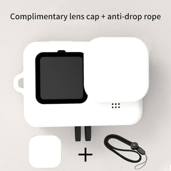 For  Hero 9 10 11 12 Black Accessories Case Protective Soft Standard Housing Rubber Silicone Shell Protector For  Hero