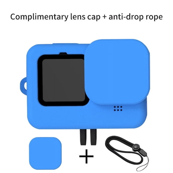 For  Hero 9 10 11 12 Black Accessories Case Protective Soft Standard Housing Rubber Silicone Shell Protector For  Hero