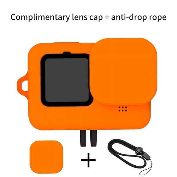 For  Hero 9 10 11 12 Black Accessories Case Protective Soft Standard Housing Rubber Silicone Shell Protector For  Hero