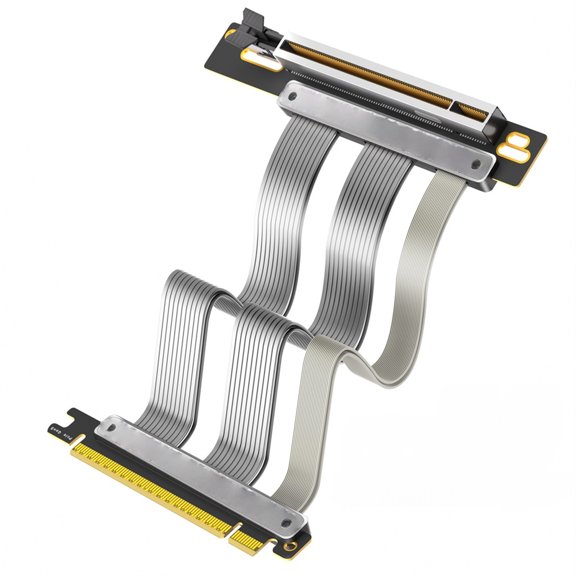 For High Speed PCIe 5.0 x16 Riser Cable, Graphics Card Extension Cable, PCIe GPU Expansion Card Riser