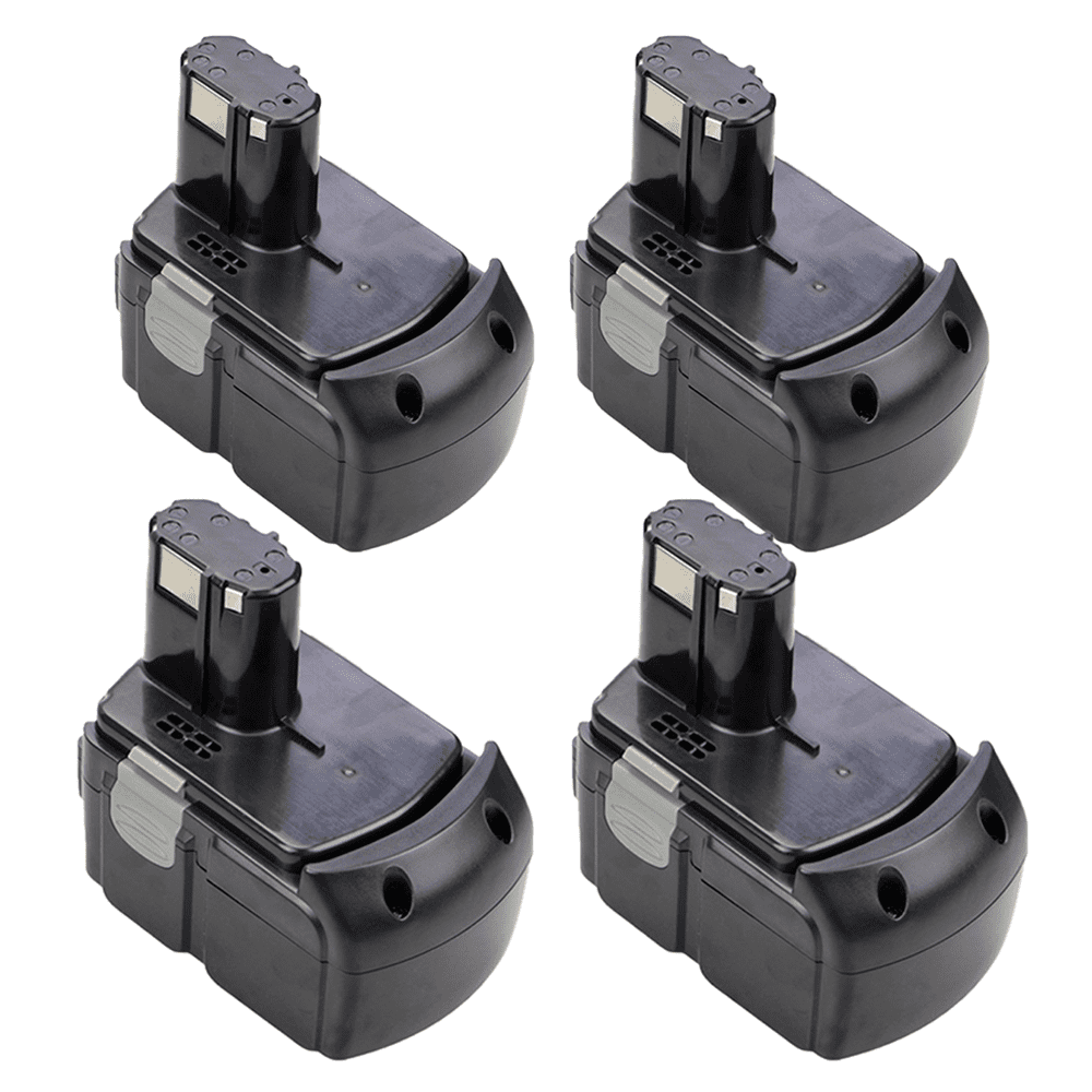 For Hitachi EBM1830 18V 6.5Ah Battery Compatible with BCL1815 BCL1840 326240 EBM1815 DS18DFL for 4pack