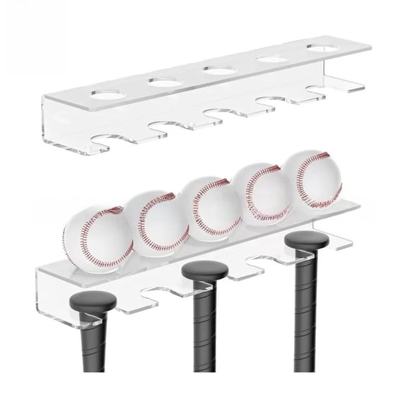 For Home Display Golf Club Rack Acrylic Display Home Decor Display Clear Double-layer Storage Two-tier Organizer