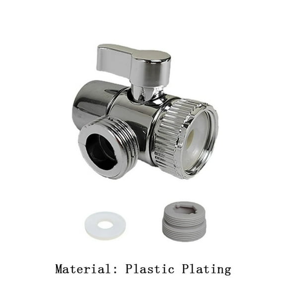 For Home Kitchen Water Tap Nozzle One in Two Out Faucet Adapter Sink Water Tap Splitter for Toilet Bidet Shower Bathroom Kitchen