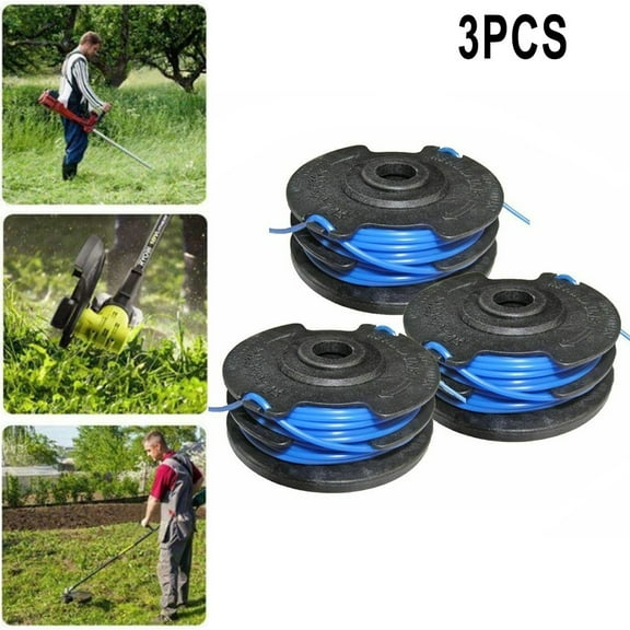For Homelite Ac41Rl3B Autofeed Dual .065\" String Trimmer Spool Line 1/3 Pack