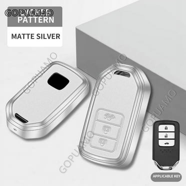 For Honda A 3 buttons 2016 2017 CRV Pilot Accord Civic Fit Freed Zinc alloy+leather Car Remote Key Cover Case Protective