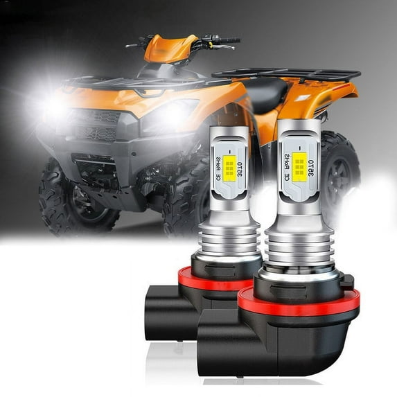 For Honda ATV TRX250 34901 HR3 A21 LED Headlight Bulb 12V 35W HI-LOW