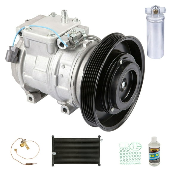 For Honda Accord 1995 1996 1997 OEM AC Compressor w/ Condenser Drier - BuyAutoParts