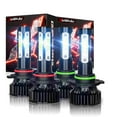 thumbnail image 1 of For Honda Accord 1997-2015 4X Combo 9005+9006 LED Headlight High Low Beam Bulbs, 1 of 16