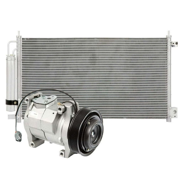 For Honda Accord 2003-2007 AC Compressor w/ A/C Condenser & Drier - BuyAutoParts