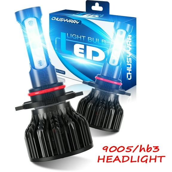 For Honda Accord 2003-2007 Pair LED Headlight Bulbs Blue High/Low Beam 9005 HB3 Kit