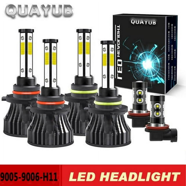 For Honda Accord 2008 2009 2010 2011 2012 LED Headlight High&Low Bulbs