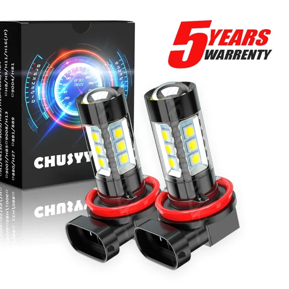 For Honda Accord 2013 2014 2015 2x H8 H11 H16 LED Fog Driving Light Bulbs 6000K White