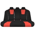 thumbnail image 1 of For Honda Accord 2023-2024 FH Group Neoprene Custom Fit Car Seat Covers - Sport SE, EX, EX-L, Touring, LX, Sport Hybrid - Red/Black Rear Seat, 1 of 4