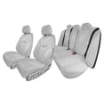 thumbnail image 1 of For Honda Accord 2023-2024 FH Group Neoprene Custom Fit Car Seat Covers - Sport SE, EX, EX-L, Touring, LX, Sport Hybrid - Solid Gray Full Set, 1 of 7