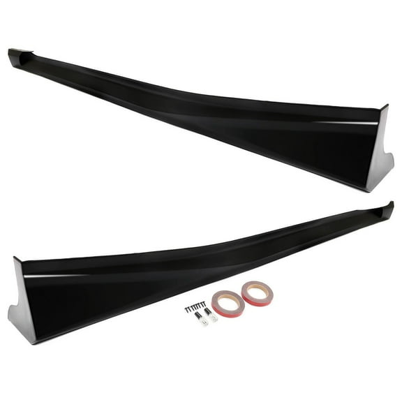 For Honda Accord 4 Door 2018 19 20 2022 Add-on Side Skirts Extensions JDM Style