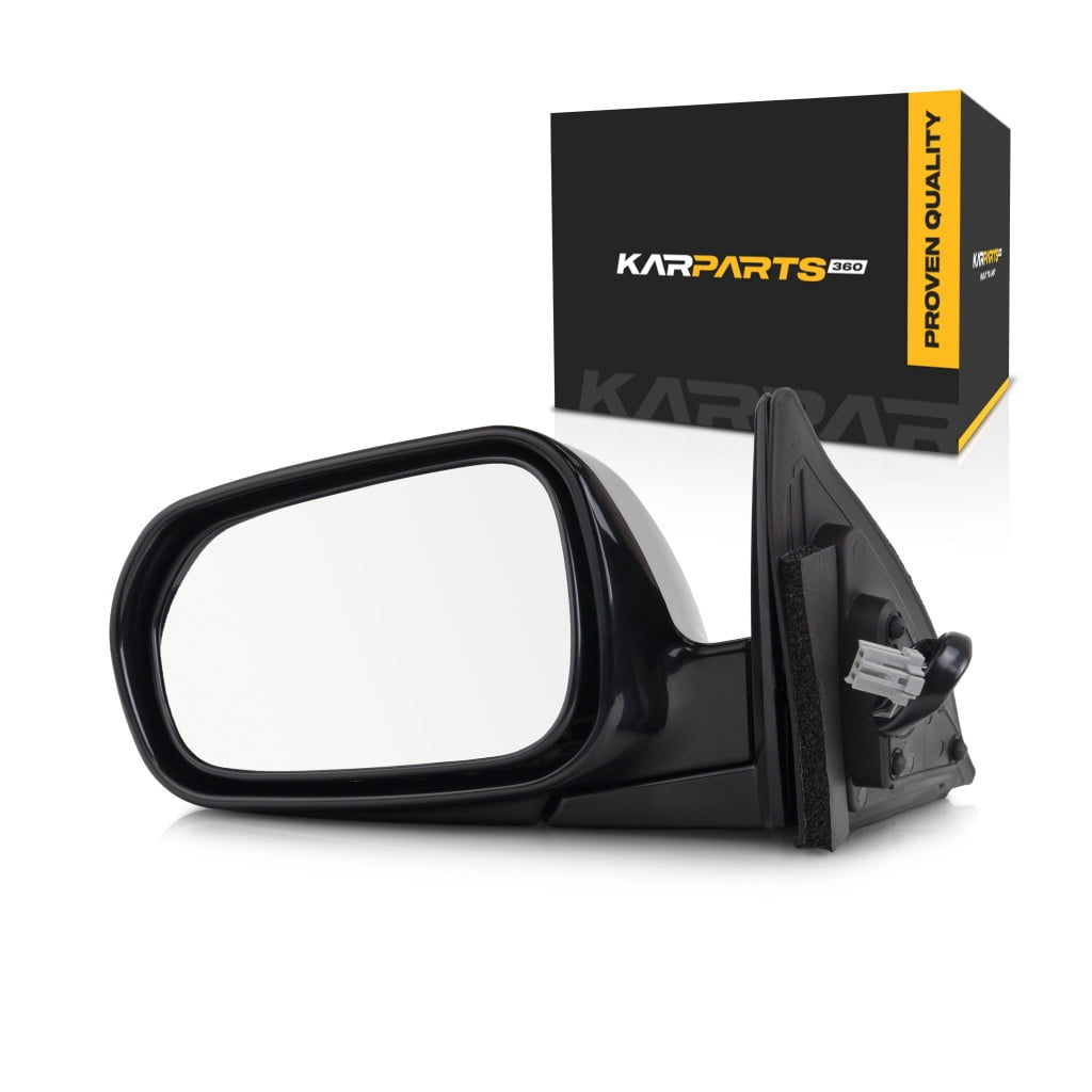 For Honda Accord Door Mirror 1999 2000 2001 2002 Driver Side | Power | Non-Heated | Black | Sedan | Replacement For HO1320125 | 76250-S4K-A41ZB