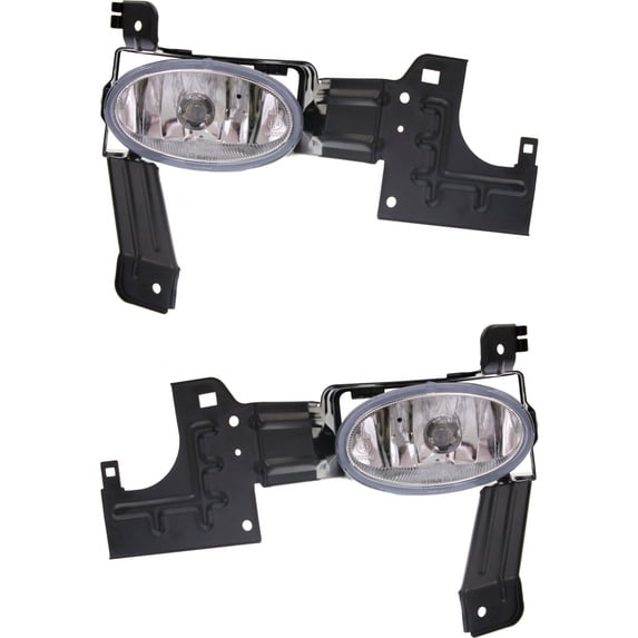 For Honda Accord Fog Light 2011 2012 Driver and Passenger Side Pair Replacement For HO2592127