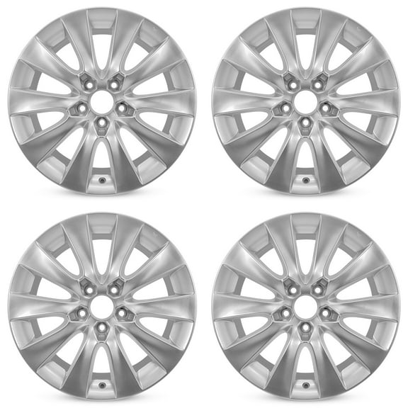For Honda Accord OEM Design Wheel 18" 18x8 2008-2010 Silver Set of 4 Replacement Rim