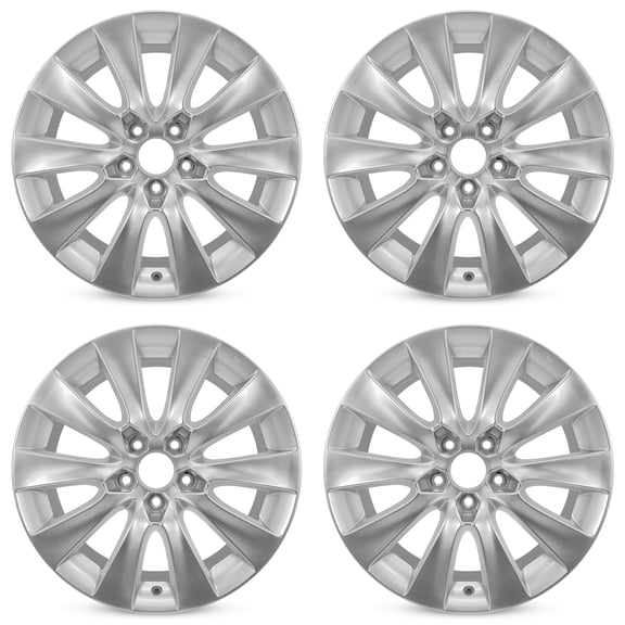 For Honda Accord OEM Design Wheel 18" 18x8 2014-2018 2008-2010 Silver Set of 4 Replacement Rim