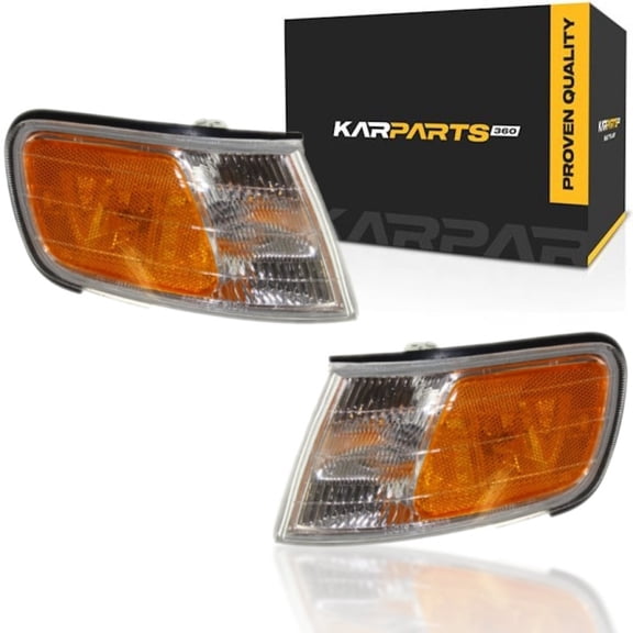 For Honda Accord P/Side Marker Light Assembly 1994 1995 1996 1997 Driver and Passenger Side | Pair | DOT Certified HO2550109 + HO2551109