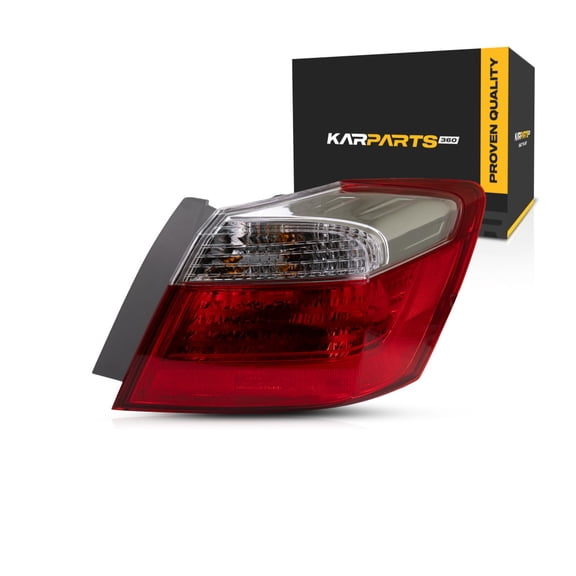 For Honda Accord Tail Light 2013 2014 2015 Passenger Side Bulbs Included A01EX|LX|SPORT CAPA Certified For HO2805101 | 33500-T2A