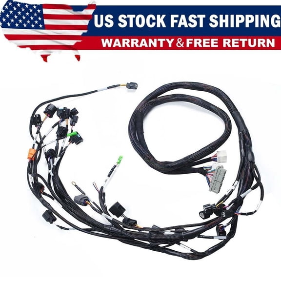 For Honda Acura K-Swap RSX Type S 2002-04 K20 K24 K-Series Tucked Engine Harness