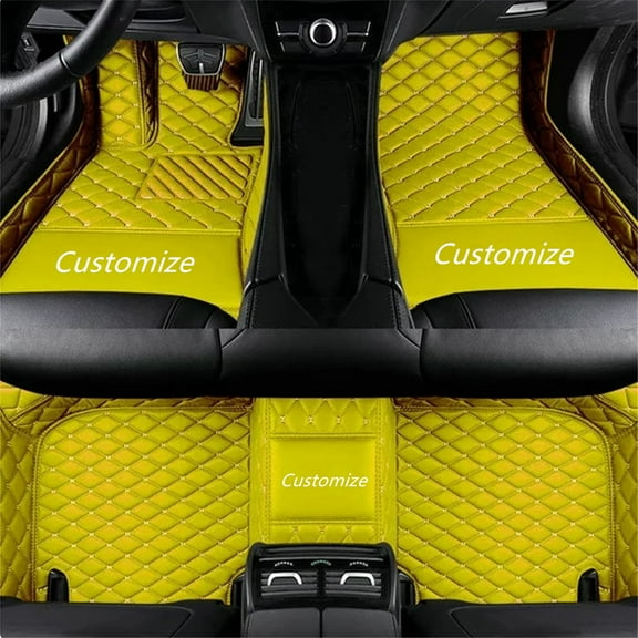 For Honda All Models Waterproof Custom Car Floor Mats Front & Rear Carpet Liner