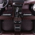 thumbnail image 1 of For Honda All Models Waterproof Custom Car Floor Mats Front & Rear Carpet Liner, 1 of 7