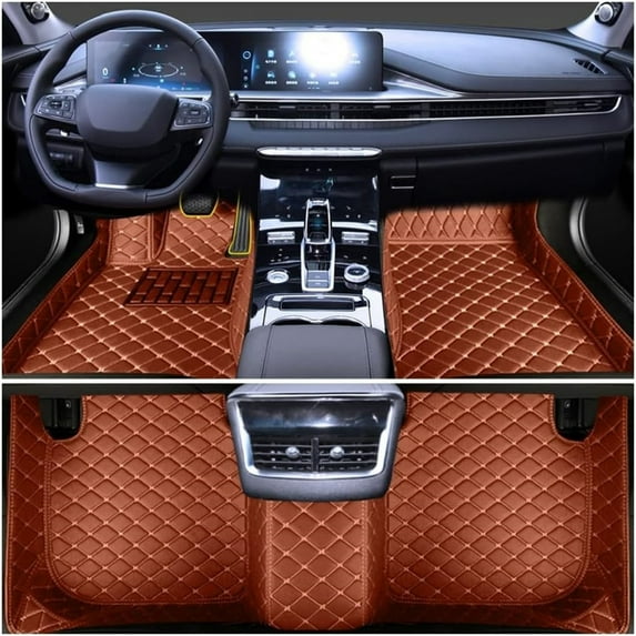 For Honda All Models Waterproof Custom Car Floor Mats Front & Rear Carpet Liner