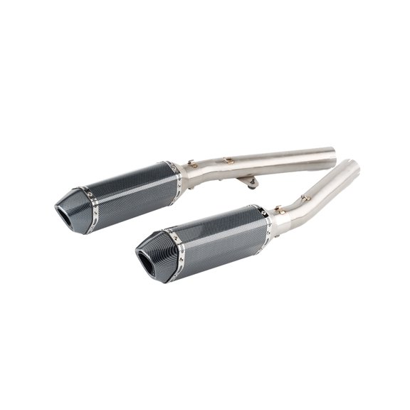 For Honda CBR1100XX Blackbird 1996 to 2016 CBR 1100 XX Escape Motorcycle Exhaust Muffler With Mid Link Pipe System Slip-on